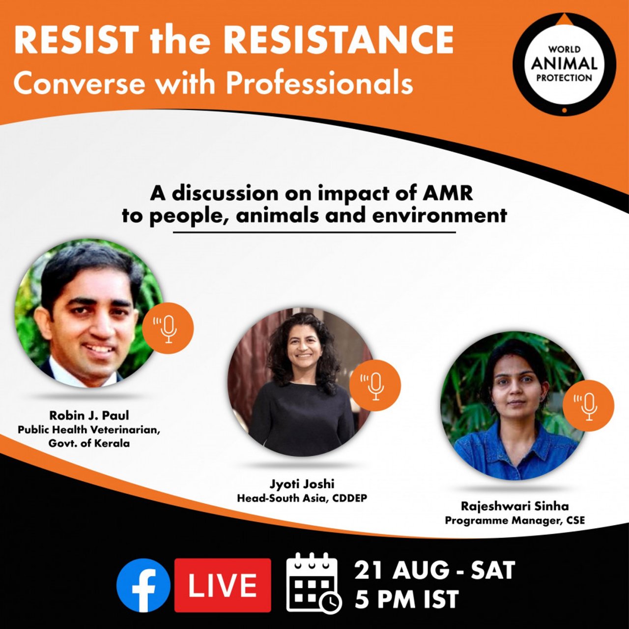 Resist the resistance. A discussion on the impact of antimicrobial resistance (AMR)