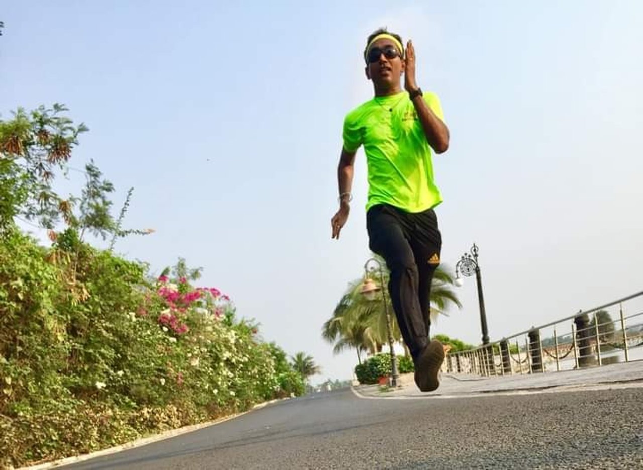 Shubhashis Ghosh - a runner on a plant based diet