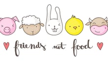 Animals are our friends and not food 