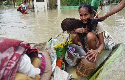 India flood